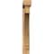 Ekena Millwork Imperial Block Smooth Bracket w/ Offset Brace, Western Red Cedar, 5 1/2"W x 36"D x 40"H BKT0604X36X40IMP05SWR - alternate 4